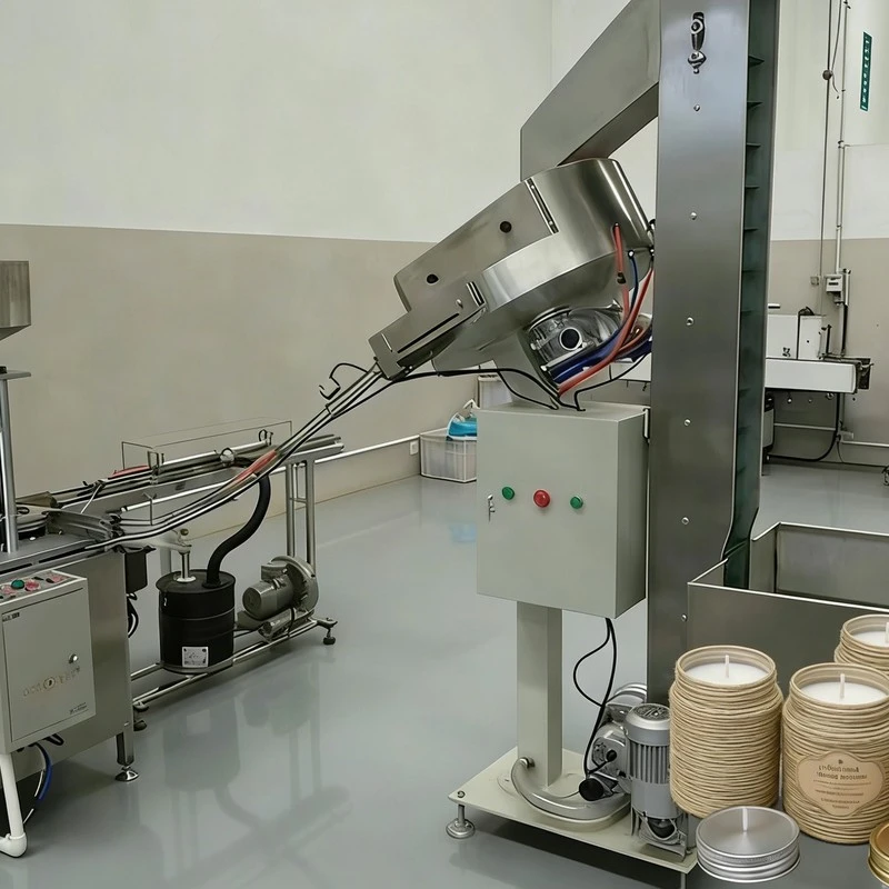 Линия по производству резьбовых колпачков для восковых свечей Plant Blend